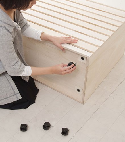 Amazon｜桐洋風チェスト 8段 生地仕上げ 桐天然木 日本製 HI-0060